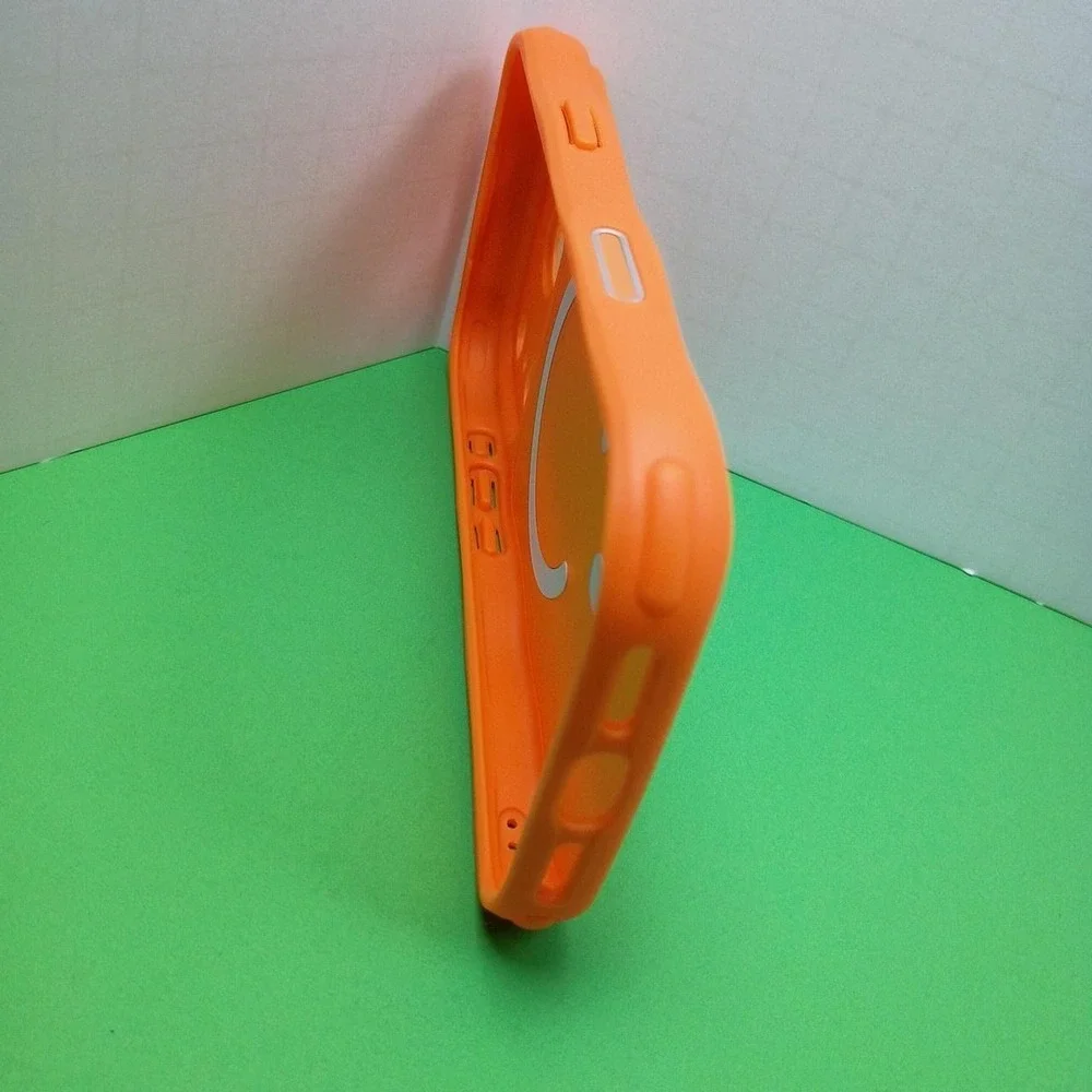 Phone Case for an iPhone 17 Pro, MagSafe New Orange